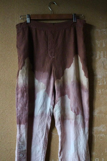 Size 10- Large- Mauve SKies PANTS 3 - 100% linen