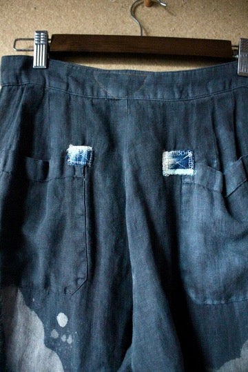 Size 4 - S/M Light weight Linen Pants - Measurements Below