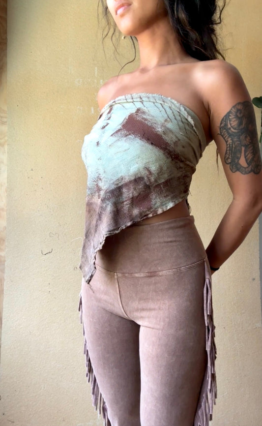 Oversized Bandana/head scarf/hip scarf/Bandeau Top - OXIDATE Collection - Oversized