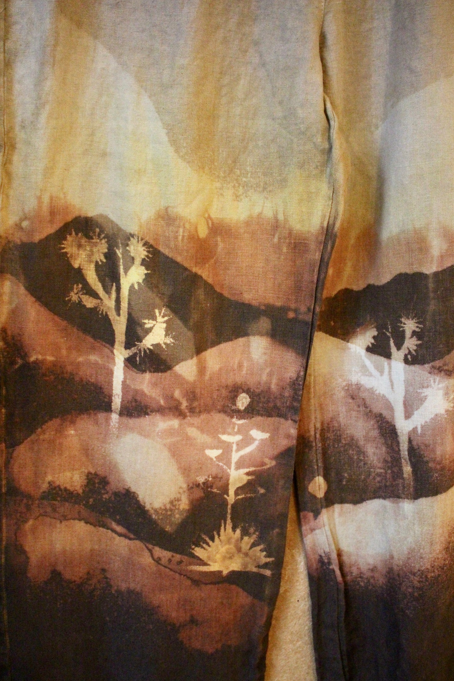 Size 8 - Desert Soothe Joshua Tree  Pants- 100% Linen