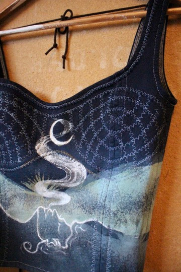 XS - Land Spirit - Corset Top - Full Length