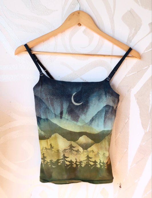 Small-  Cami Tank Top - 91% organic cotton and 9% elastane
