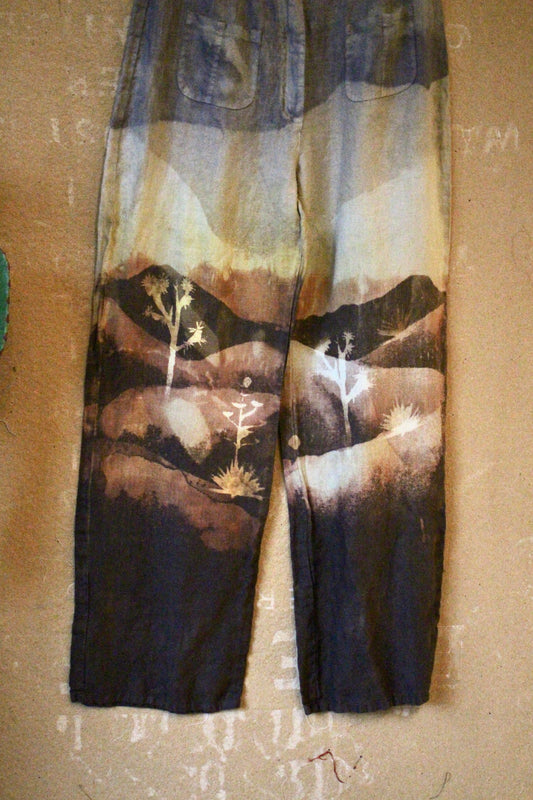 Size 8 - Desert Soothe Joshua Tree  Pants- 100% Linen