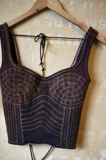 XS - Mahogany Secrets Continuum Corset Top - Full Length - Can crop if asked when checking out