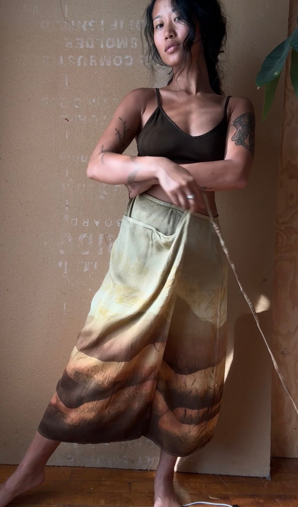 M/L- Lotus Wrap Skirt