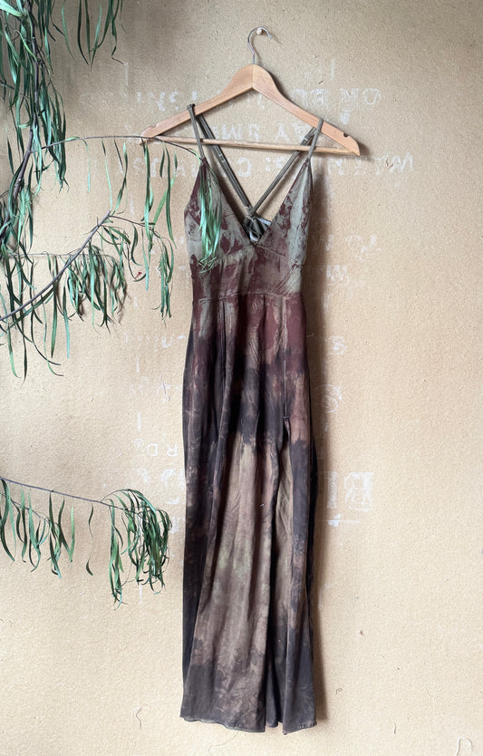 MEDIUM - OXIDATE Slit Dress- Shorter Version (Rcommended for 5.5ft and shorter) Bamboo/Cotton/4%Spandex