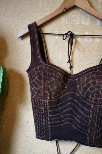 XS - Mahogany Secrets Continuum Corset Top - Full Length - Can crop if asked when checking out