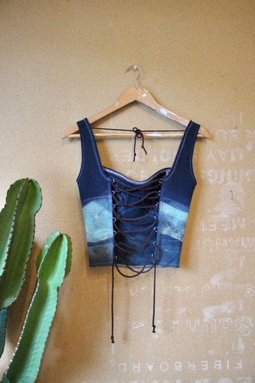 XS - Land Spirit - Corset Top - Full Length