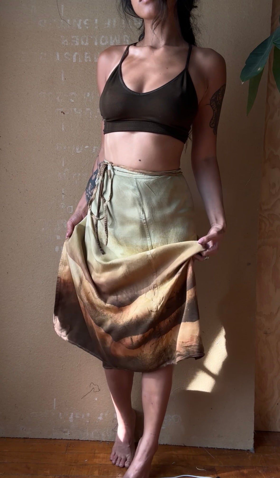 M/L- Lotus Wrap Skirt