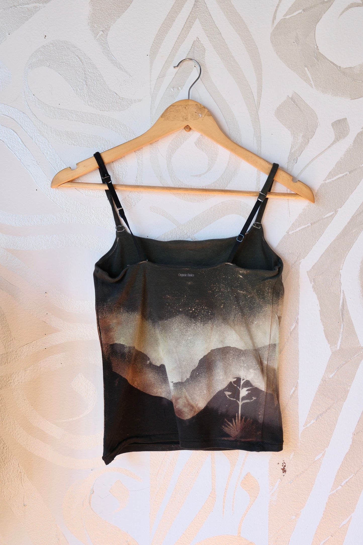 Medium - Stark Foggy Eve - Cami Tank Top - 91% organic cotton and 9% elastane