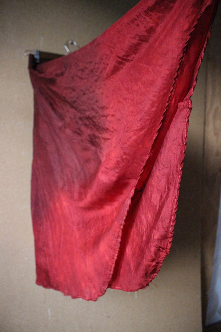 XS - Venus Silk Skirt - 100% Ahisma Peace silk - Lined skirt