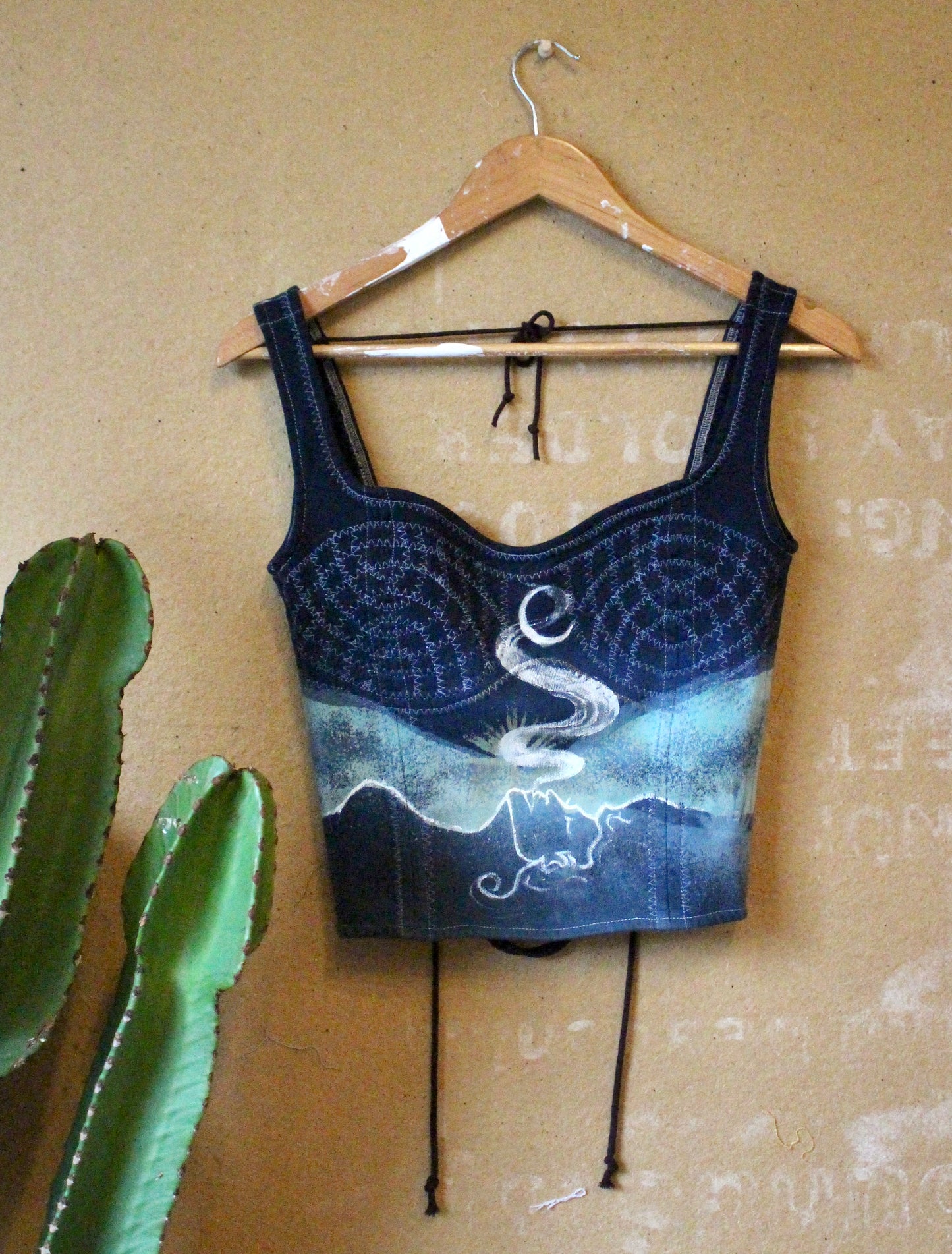 XS - Land Spirit - Corset Top - Full Length