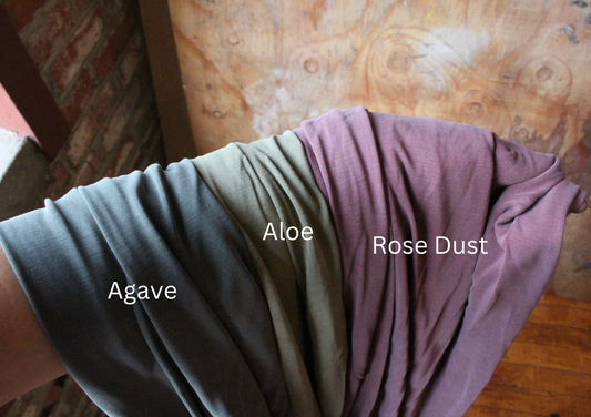 SALE - S/M or L/XL - Casual Frost Dress -LAST CHANCE SALE -Dead stock Bamboo Dress- Made in LA - one slit - stretchy/soft - Regenerative fashion